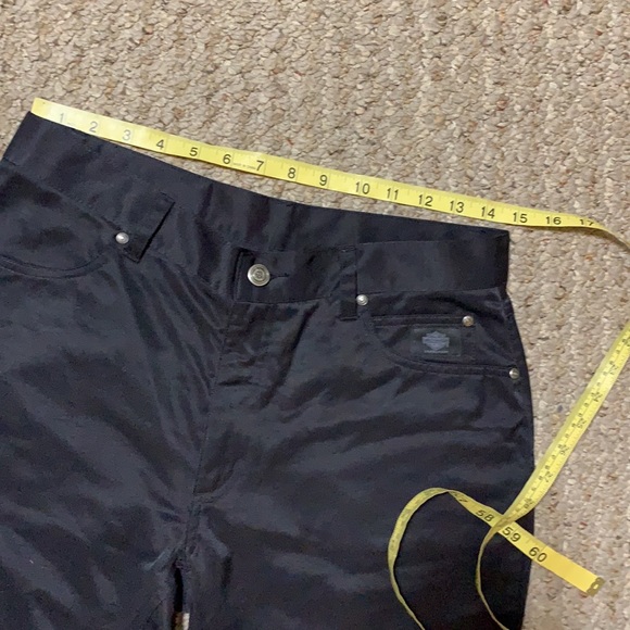 Harley Davidson Biker Riding Pants Cotton/Nylon Size 6 - Picture 8 of 10